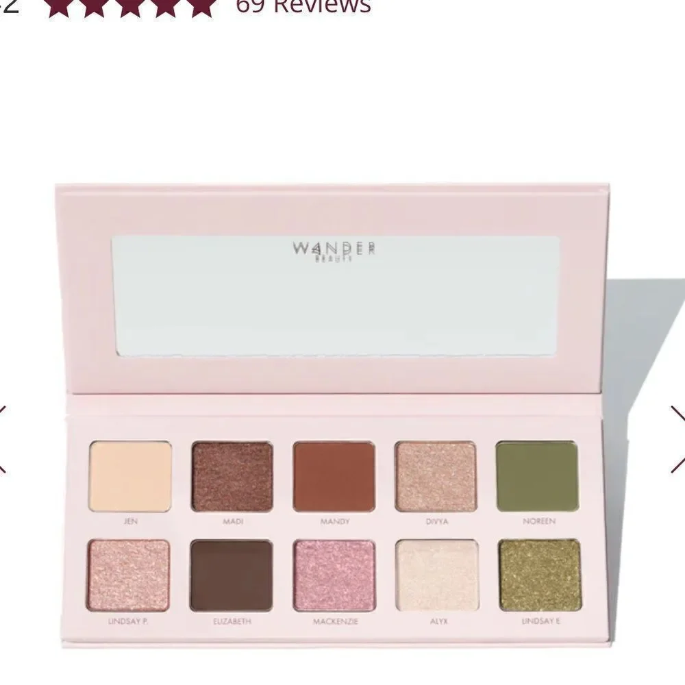 WANDER Beauty TRAILBLAZER EYESHADOW PALETTE